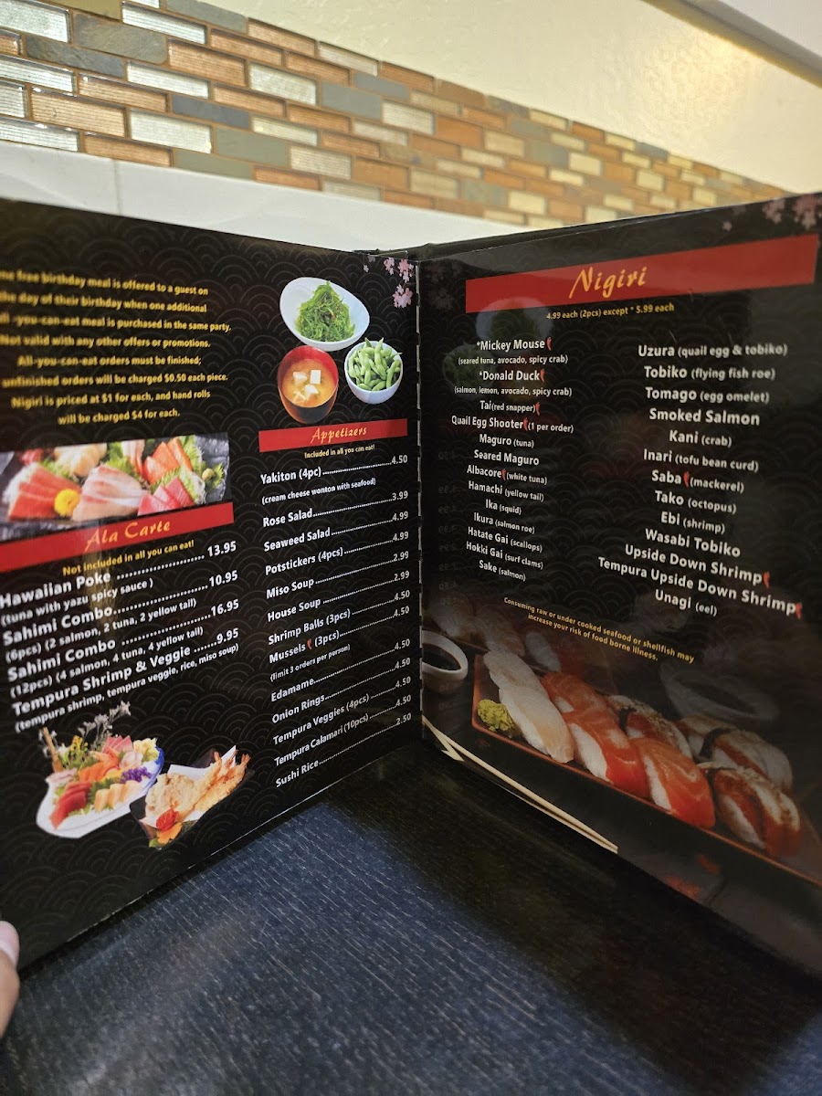 Sushi Rose Menu - Image 5
