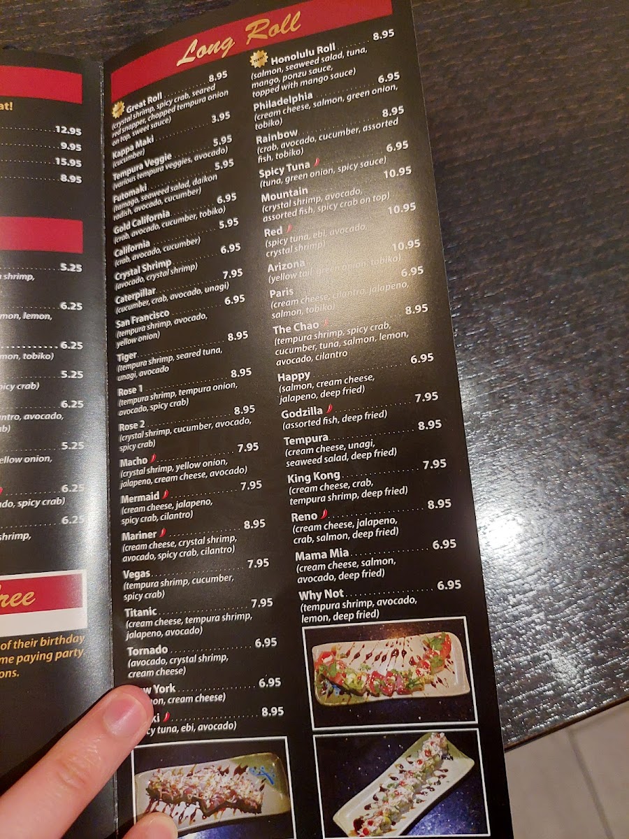 Sushi Rose Menu - Image 6